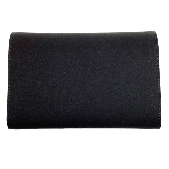 Prada Black Tessuto Tri Fold Wallet - Picture 4 of 7